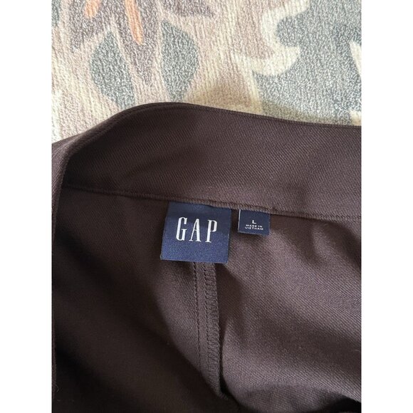 Gap Pleated Flowy Skort In Terra Brown Coquette Dainty Grunge Basics L - Picture 9 of 9